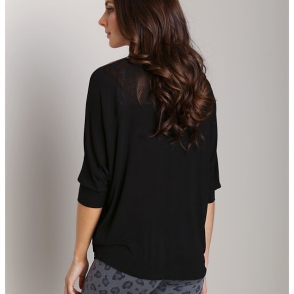 Splendid Drapey Lux Dolman Sleeve Top - Picture 2 of 9